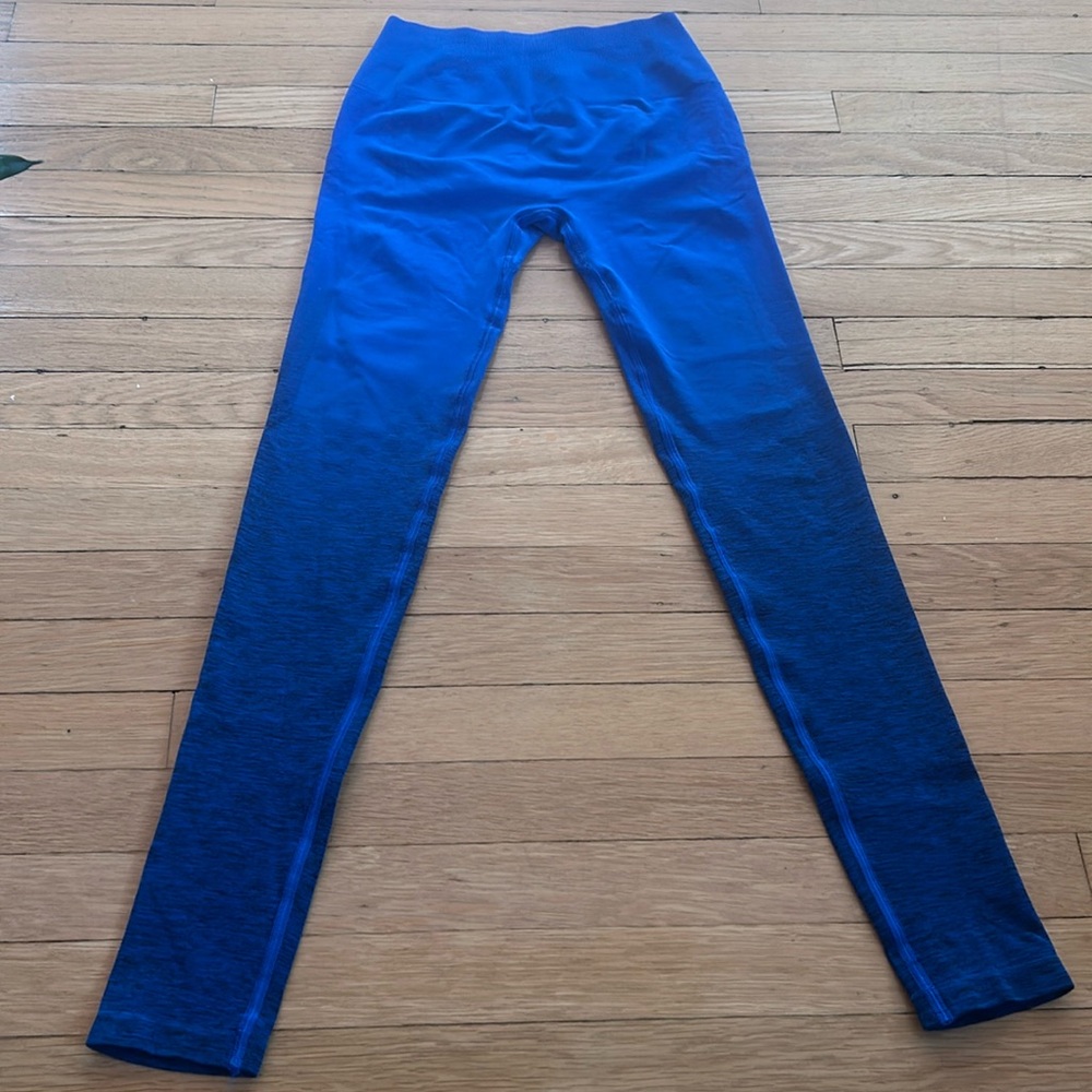 Alphalete blue ombré leggings